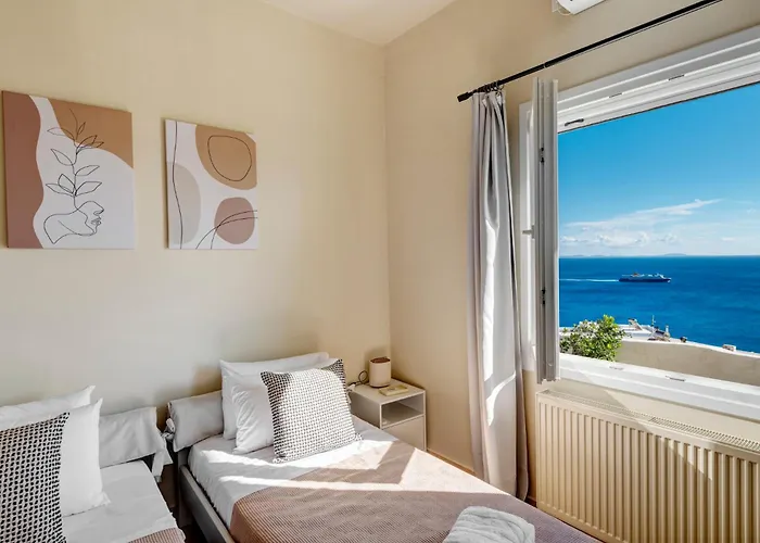 Daire Almira Aegean View Syros Ermoupoli